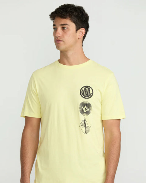 Distance Short Sleeve Tee - Aura Yellow