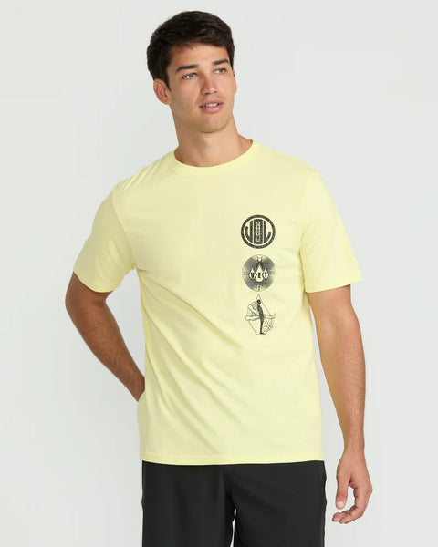 Distance Short Sleeve Tee - Aura Yellow