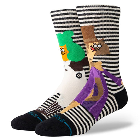 WIlly Wonka By Jay Howell Crew Oompa Loompa Socks