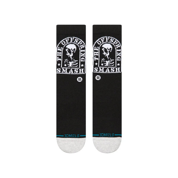 The Offspring x Stance Smashed Crew Socks - Black