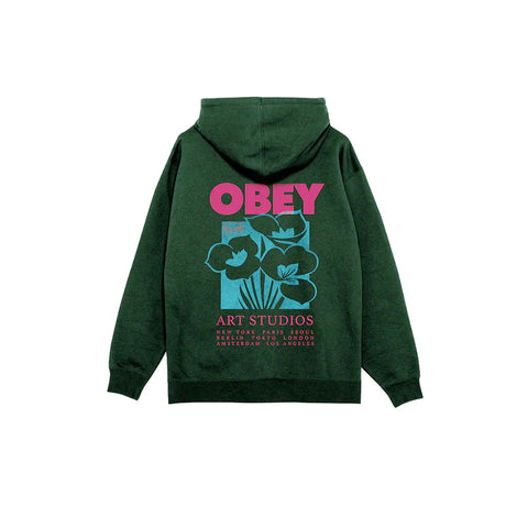 Obey Art Studio Flowers Hoodie