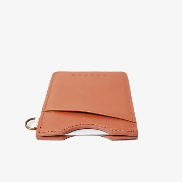 Vertical Leather Wallet