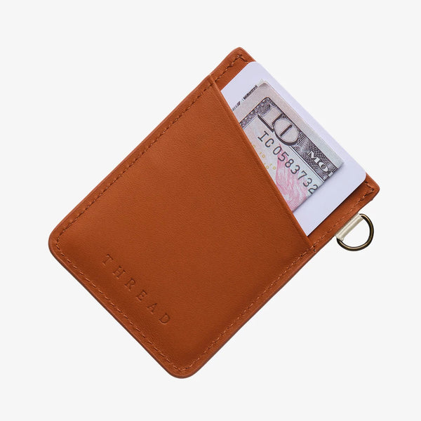 Vertical Leather Wallet