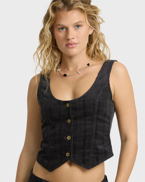 Holidazed Cord Vest