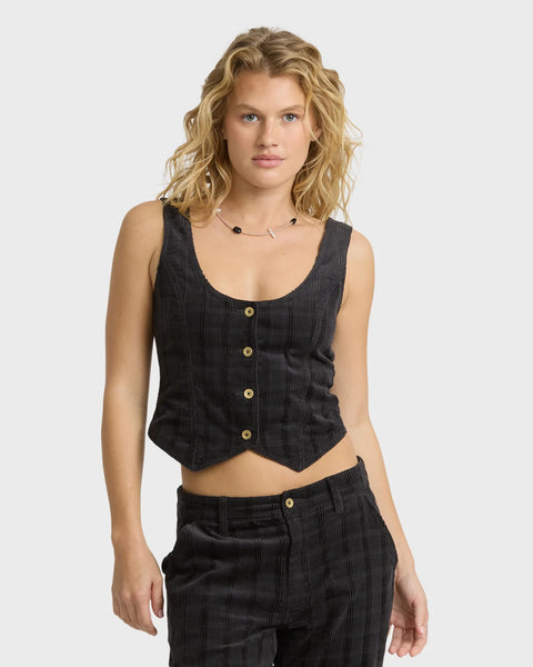 Holidazed Cord Vest