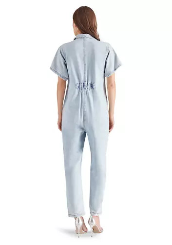 Eira Jumpsuit - Stonewash Blue