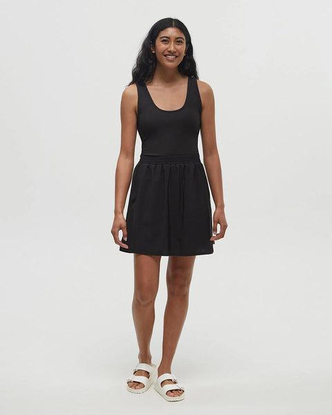 Women's Ashby Dress - Meteorite