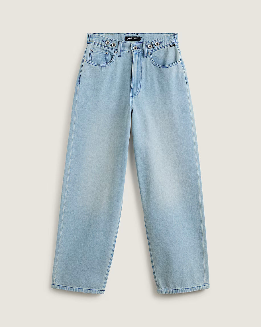 Cinched Baggy Denim