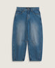 Check 5 Mid Rise Barrel Jeans