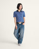 Check 5 Mid Rise Barrel Jeans