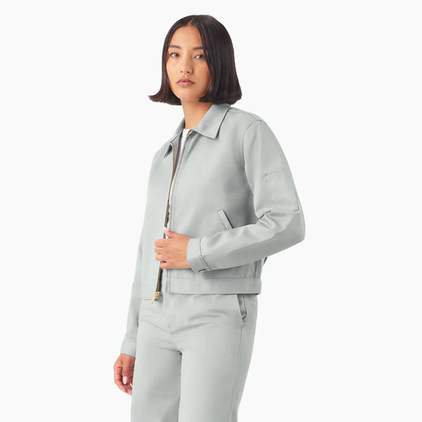 Unlined Crop Eisenhower Jacket