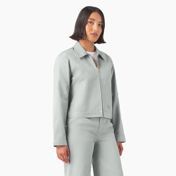 Unlined Crop Eisenhower Jacket