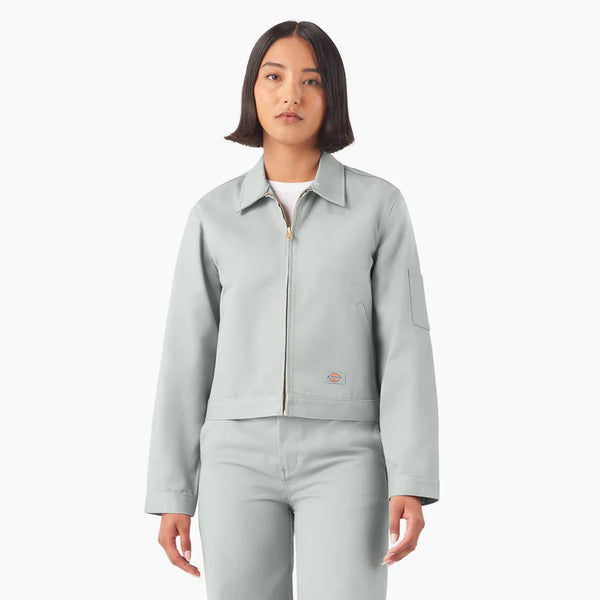 Unlined Crop Eisenhower Jacket
