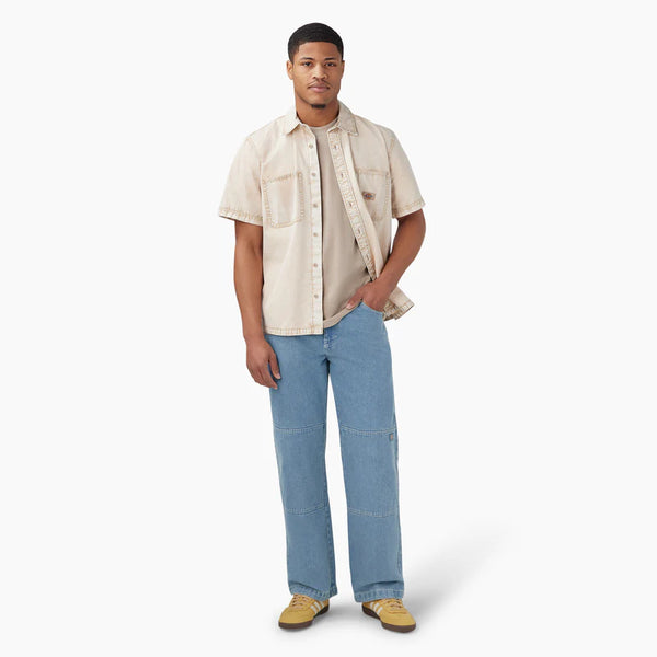 Loose Straight Double Knee Jean