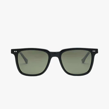 Electric Birch Gloss Black Sunglasses - Grey Polarized