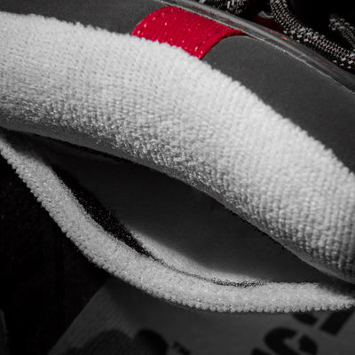 eS Muska Skateboarding Shoe - Black Red
