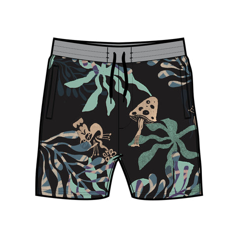 Stance Complex Athletic Shorts - Teal