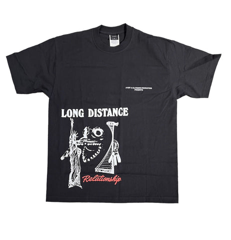 Huf x Alltimers Coast 2 Coast Short Sleeve Tee - Black