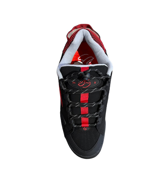 eS Muska Skateboarding Shoe - Black Red