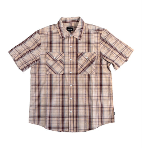 Wayne Short Sleeve Woven - Western Plaid