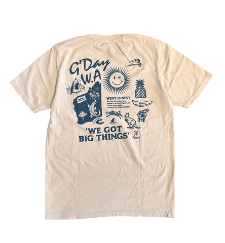 G-Day W.A. T-shirt - Ivory