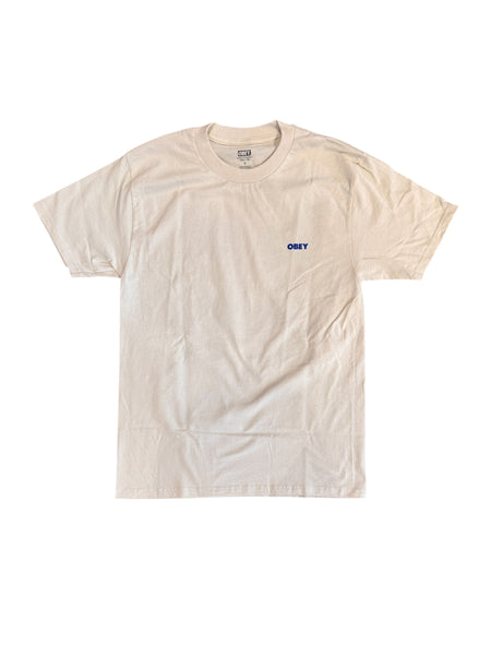 Obey Visual Studies Classic T-Shirt - Cream