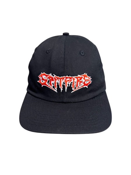 Demon Gate Strapback Hat - Black Red
