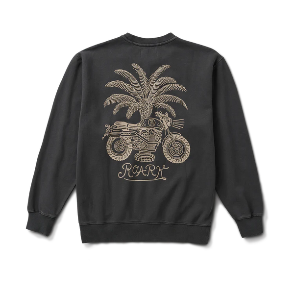 Moto Fleece Crewneck Sweatshirt