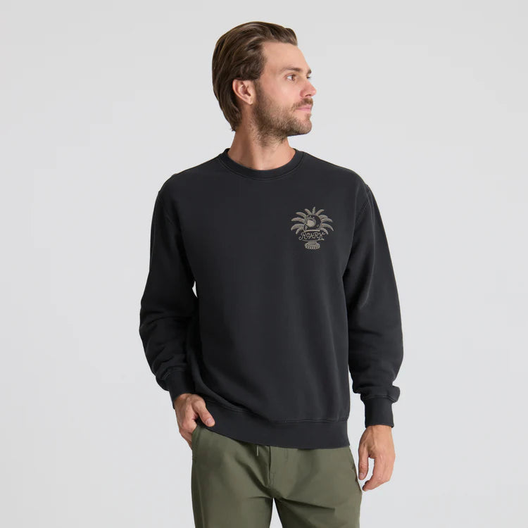 Moto Fleece Crewneck Sweatshirt