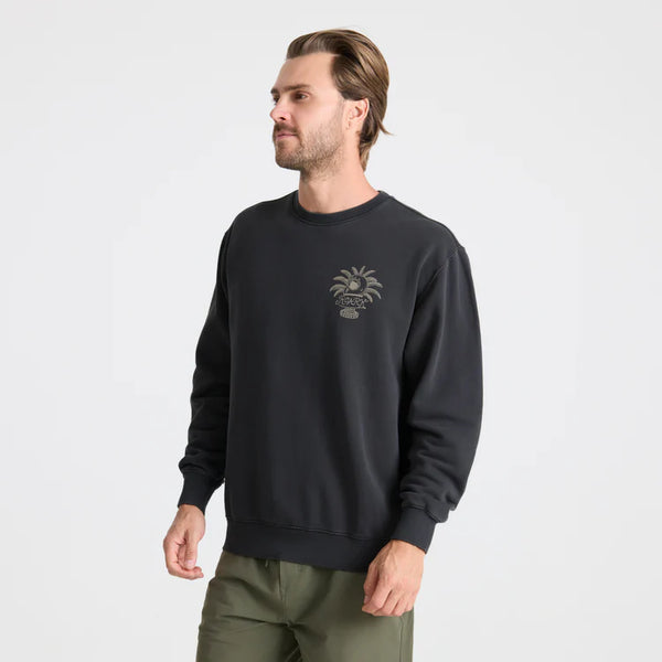 Moto Fleece Crewneck Sweatshirt