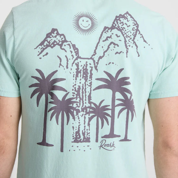 Palm Gorge T-shirt - Harbor