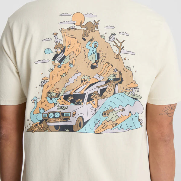 Road Trip Club T-shirt - Ivory
