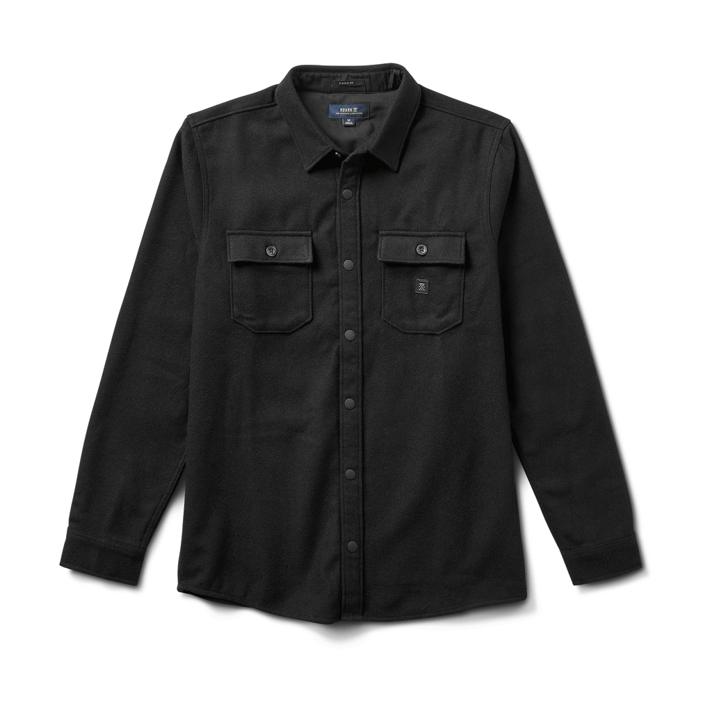 Roark Nordsman Flannel Shirt - Black