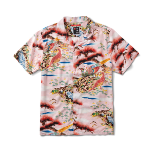 Roark Gonzo Camp Collar Shirt - Aloha From Japan Cherry Blossoms