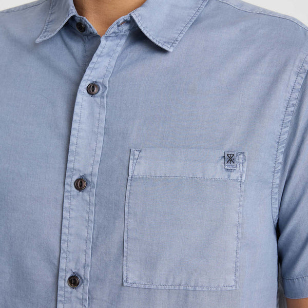 Made To Fade Short Sleeve Woven Shirt