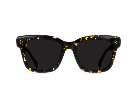 Raen Breya Women's Square Sunglasses - Cosmos Tortise/Dark Smoke