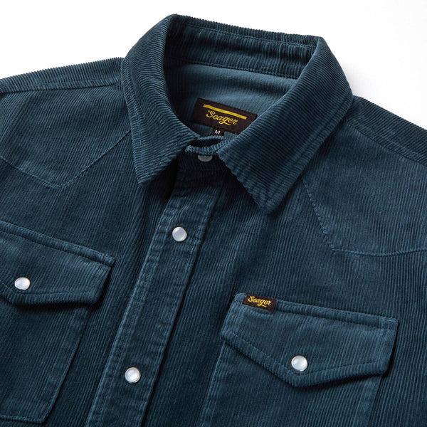 Reagan Pearl Snap Corduroy Shirt