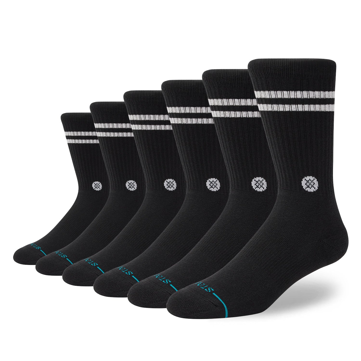 Core 6 Pack Crew Socks