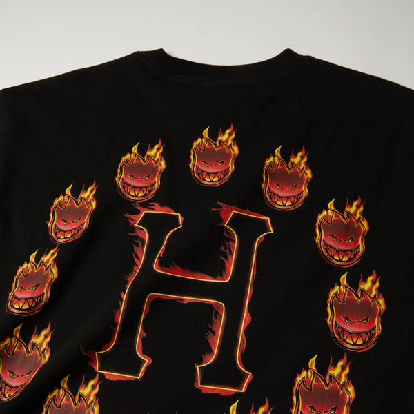 Spitfire Flame Galaxies Tee