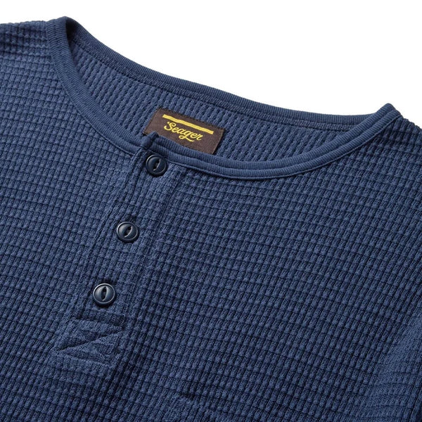 Sawpit Henley Long Sleeve Thermal Shirt