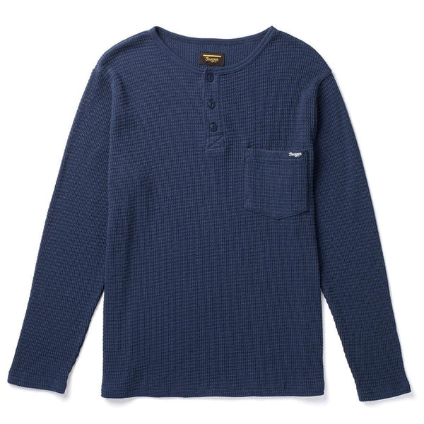 Sawpit Henley Long Sleeve Thermal Shirt