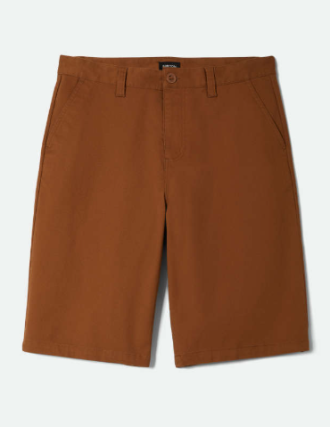 Choice Chino Baggy Short - Washed Copper