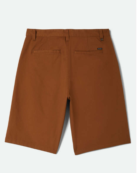 Choice Chino Baggy Short - Washed Copper