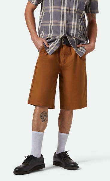 Choice Chino Baggy Short - Washed Copper