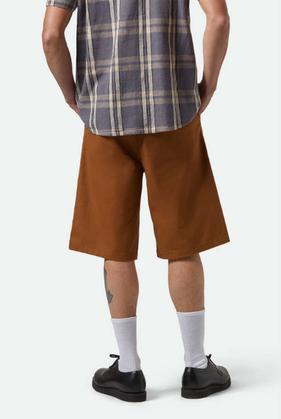 Choice Chino Baggy Short - Washed Copper
