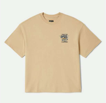 Live Free Heavyweight Relaxed Tee - Classic Cream Wash