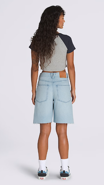 Sirelle Cut-Off Jorts - LIght Stonewash