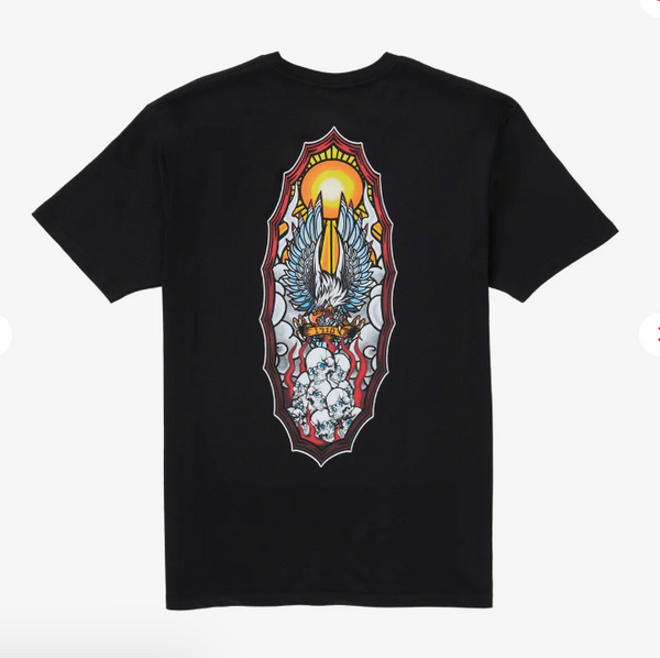 La Aquila Short Sleeve Tee - Black