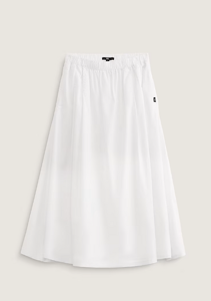 Francesca Full Skirt - White
