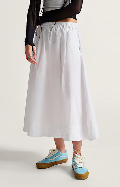 Francesca Full Skirt - White
